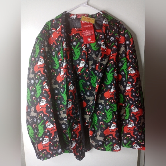 You Look Ugly Today Christmas Party Suit Sz XL New - Picture 3 of 13